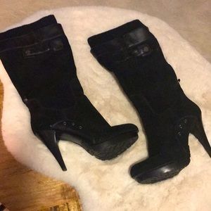🔥 GUESS wide calf boots